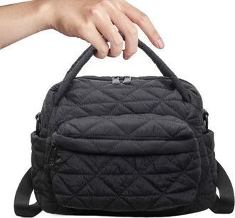 Generic Soft Shoulder Bag, Multi Pocket Handbag, 10.63x8.66x7.09 Inches Organizer Tote with Spacious Compartments, Leather Like Carryall, Daily Bag with Easy 