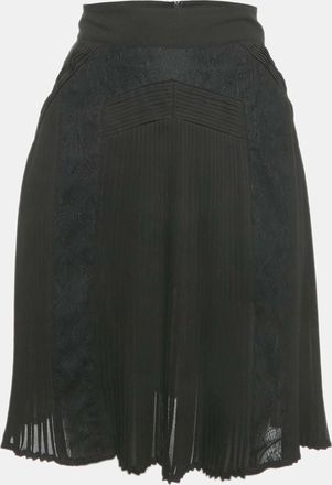 Roberto Cavalli Class by Roberto Cavalli Blue Pleated Short Dress M