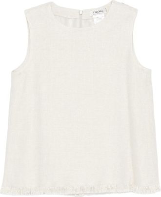 Max Mara Anika Fringed Round-neck Top