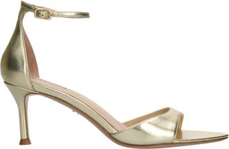 Lola Cruz Schoenen, Dames, Geel, 39 EU, Leer, Scarlett Hak Sandalen 65