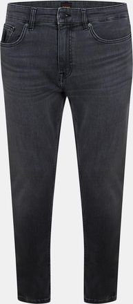 HUGO BOSS Mens Delaware Slim Fit Five Pocket Jeans in Silver - Size 36W/38L