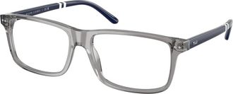 Polo Ralph Lauren Optical Frame - Heren - Brillen - Grijs - 55 MM - Accessoires