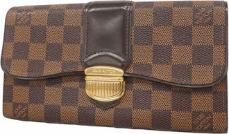 Louis Vuitton Ebene Long Wallet (Bi-Fold) (Pre-Owned)