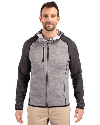 Cutter & Buck Mainsail Full Zip Hooded Mens Jacket
