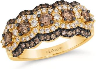 Le Vian Ladies Cholocate Diamonds Rings set in 14K Honey Gold TTGQ 2