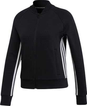 adidas (WMNS) adidas Must Haves 3-Stripes Track Jacket Asia Sizing Black DX7971