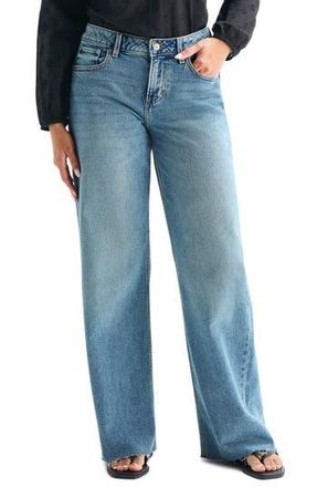 Lucky Brand Baggy Wide Leg Jeans in Golden Bell Cut at Nordstrom Rack, Size 25 32