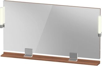 Duravit Duravit - Espejo Sivida, Cromo, 1330x36x650mm, Luz Superior