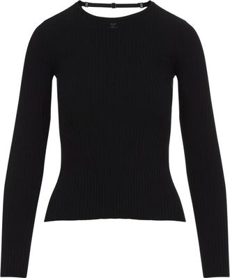 Courrèges Mujer, Jerseys, Negro, Talla: XS