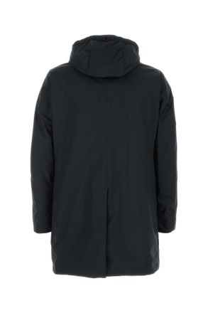 Moorer Trench Coat - Black
