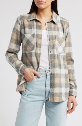 Beach Lunch Lounge Sally Shacket in Golden Sand at Nordstrom, Size X-Small