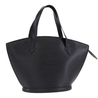 Louis Vuitton Saint Jacques Epi Leather Black Leather Handbag (Pre-Owned)