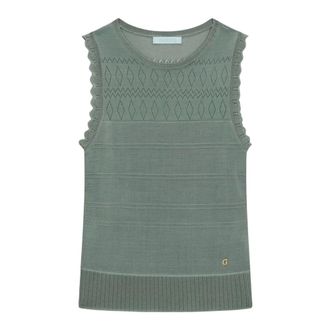 Guess Dames, Tops, Groen, Maat: M