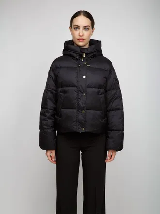 Pinko Womens Winter Jacket Black Polyamide Apparel - Outwear