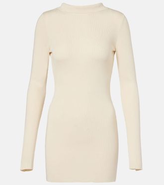 Aya Muse Miniabito Elowen in misto seta con schiena scoperta