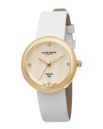 Akribos XXIV Womens Essential Diamond Watch