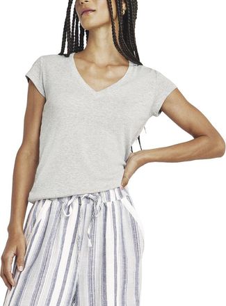 Splendid Faye 1X1 V Neck T-Shirt