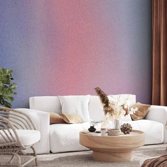 OEM Carta Da Parati Fotografica - Sfumatura Arcobaleno - Una Delicata Sfumatura Multicolore Che Ricorda La Nebbia