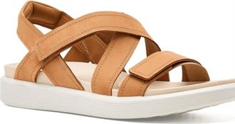 Ecco Womens Soft Sandal In Lion