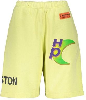 Heron Preston Bicolor Cotton Mens Shorts