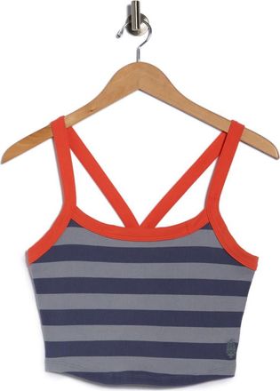 Free People FP Movement All Clear Stripe Camisole in Blue Stone at Nordstrom Rack, Size X-Large