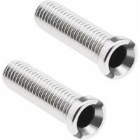 OEM 2 Tornillos De Acero Inoxidable 304 Para Colador De Fregadero De Cocina, Tornillo Conector Roscado Para Colador De Desag&uuml;e M12 &times; 45 Mm, Tornillo De Pe
