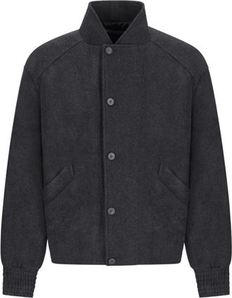 Jacquemus Le Blouson Carrera - Heren - Zomerjassen - Grijs - XL - Jassen