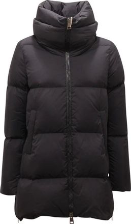 Herno Piumino WO Down Jacket - female - Herno - Down Jackets - Black - XS - Jackets