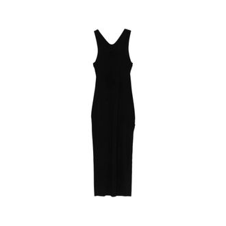 Norma Kamali Abito lungo - Dames - Maxi kleedjes - Zwart - S - Kleedjes