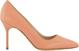 Manolo Blahnik Dames, Schoenen, Oranje, Maat: 40 EU Leer
