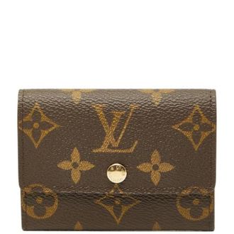 Louis Vuitton Pre-owned Wallets, female, Brown, Size: ONE SIZE Pre-owned Monogram Coin Case