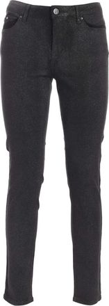 Karl Lagerfeld Skinny Sparkle Denim Broek - Dames - Skinny broeken - Grijs - W28 - Denim - Broeken