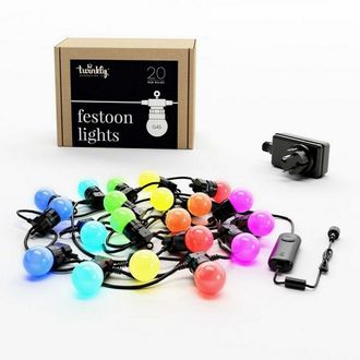 Twinkly Festoon - Luces Led En Cadena Controladas Por Aplicaci&oacute;n Con 20 Led Rgb. 10 Metros. - Twinkly