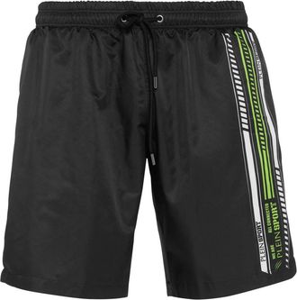Plein Sport Swim Shorts - Heren - Badpakken - Zwart - S - Polyester - Fitness