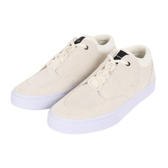 Oakley Mens Banks Low Canvas Sneaker, Arctic White, 10 UK