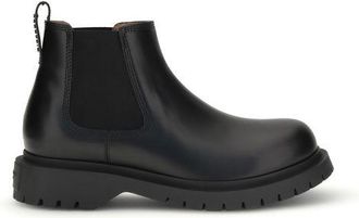 Givenchy Mens Leather Chelsea Boots - Black - Size EU 44