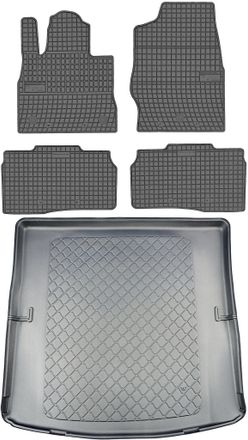 OEM Juego De Alfombrillas De Goma Para Coche Y Alfombrilla Para Maletero Para Ford Explorer Vi Suv A Partir De Enero De 2020