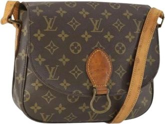 Louis Vuitton Pre-owned Cross Body Bags, female, Brown, Size: ONE SIZE Pre-owned Vintage Cross Body Bag