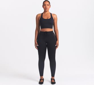 Nike Womens SKIMS Matte Shine Mix 26 Leggings in Black | BOLEG6038W-OIG