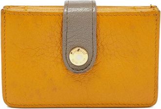 Miu Miu Portafoglio in pelle - Giallo