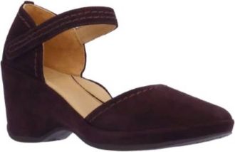 L'Amour Des Pieds Womens Orva Wedge Shoes In Chocolate