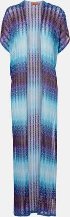 Missoni Copricostume con lamé zig-zag