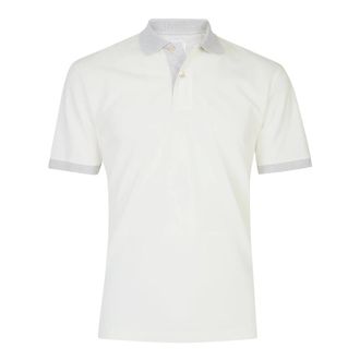 Eleventy Polo con botones - Tops - Hombre - Blanco - 2XL