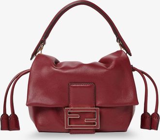 Fendi Borsa a tracolla Mamma Baguette Small in pelle - FENDI - gender_Woman