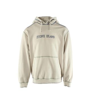 Stone Island Sweater - Heren - Hoodies - Beige - S - Hoodies & sweatvesten