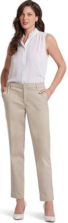 NYDJ Sadie Womens Clothing Feather : 12, Cotton/Elastane/Lyocell