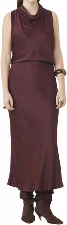 Suncoo Flavie Skirt In Prune