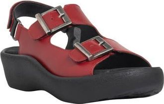 Wolky Fortune Platform Slingback Sandal in Red at Nordstrom, Size 11Us
