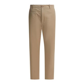 Givenchy Broeken, Heren, Beige, XL, Katoen, Fitted Chino Broek