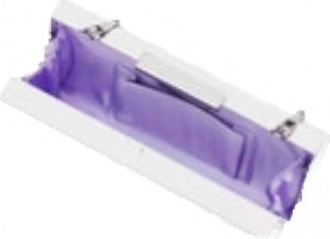Nina Womens Ziona Royal Colorblock Crystal Minaudiere Clutch In Lilac